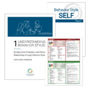 Understanding Behavior Styles Participant Package with online assessment - user prints report